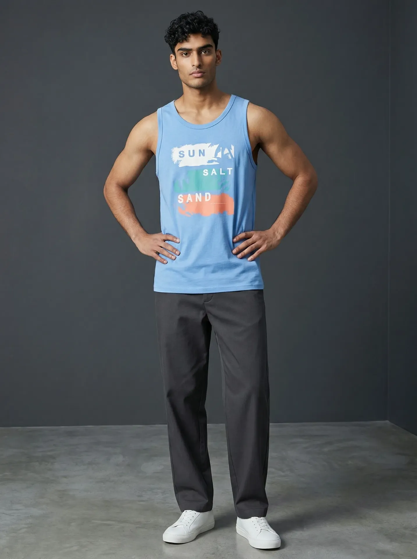 Men's Cotton Gym Vest