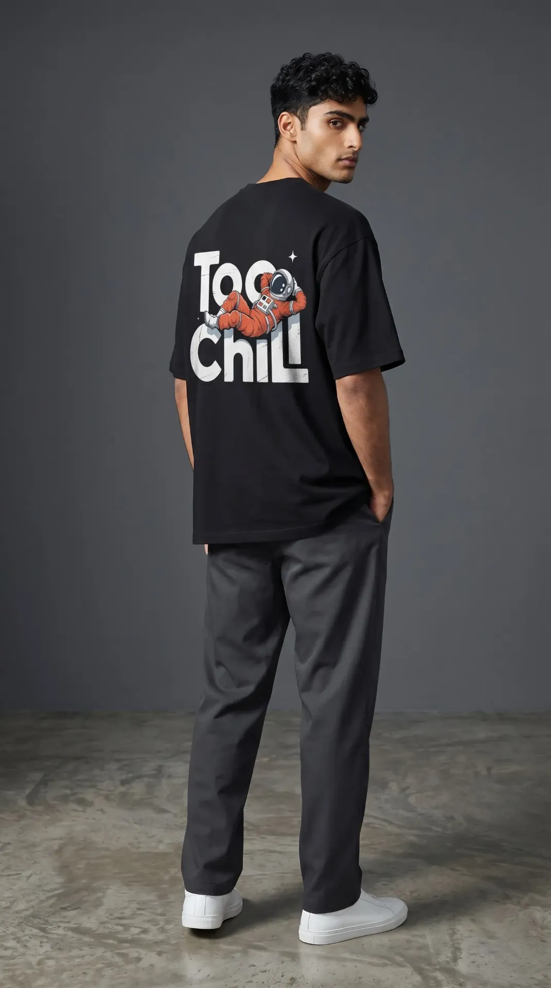 DARK EDITION BLACK OVERSIZED T-SHIRT