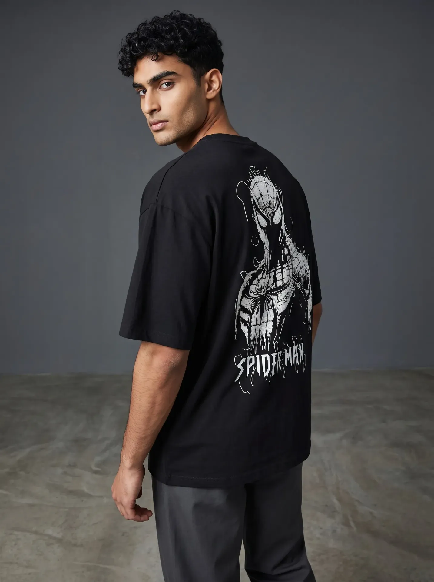 DARK EDITION BLACK OVERSIZED T-SHIRT (S)