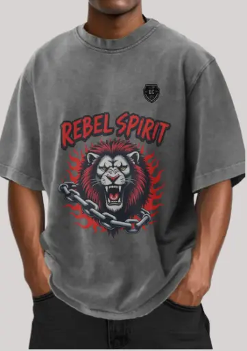 DARK EDITION OVERSIZED REBEL T-SHIRT
