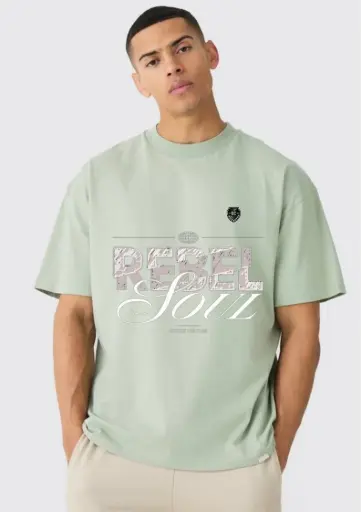 REBEL SOUL OVERSIZED T-SHIRT